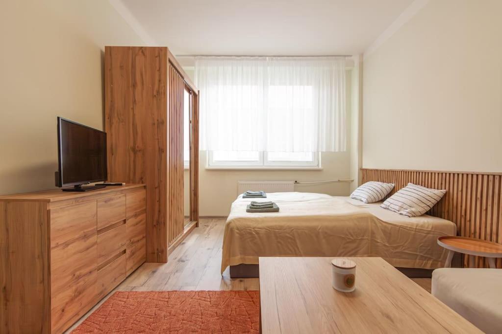 Vysoka Apartman Emf/Stp Bratislava Dış mekan fotoğraf